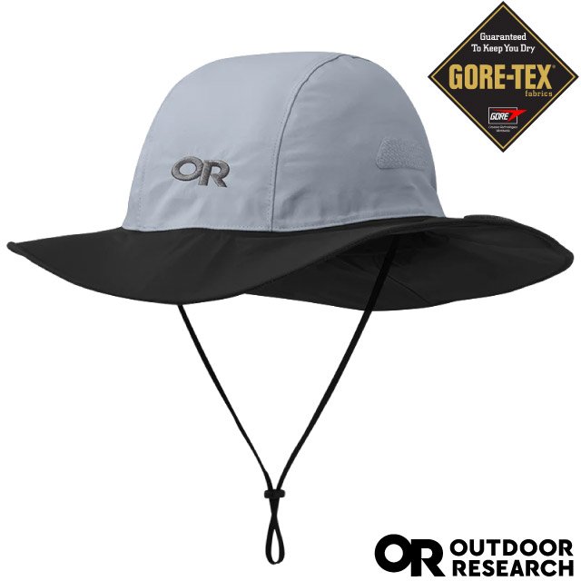 【Outdoor Research】Seattle Sombrero 防水遮陽圓盤帽/280135-2340 板岩灰/黑✿30E010